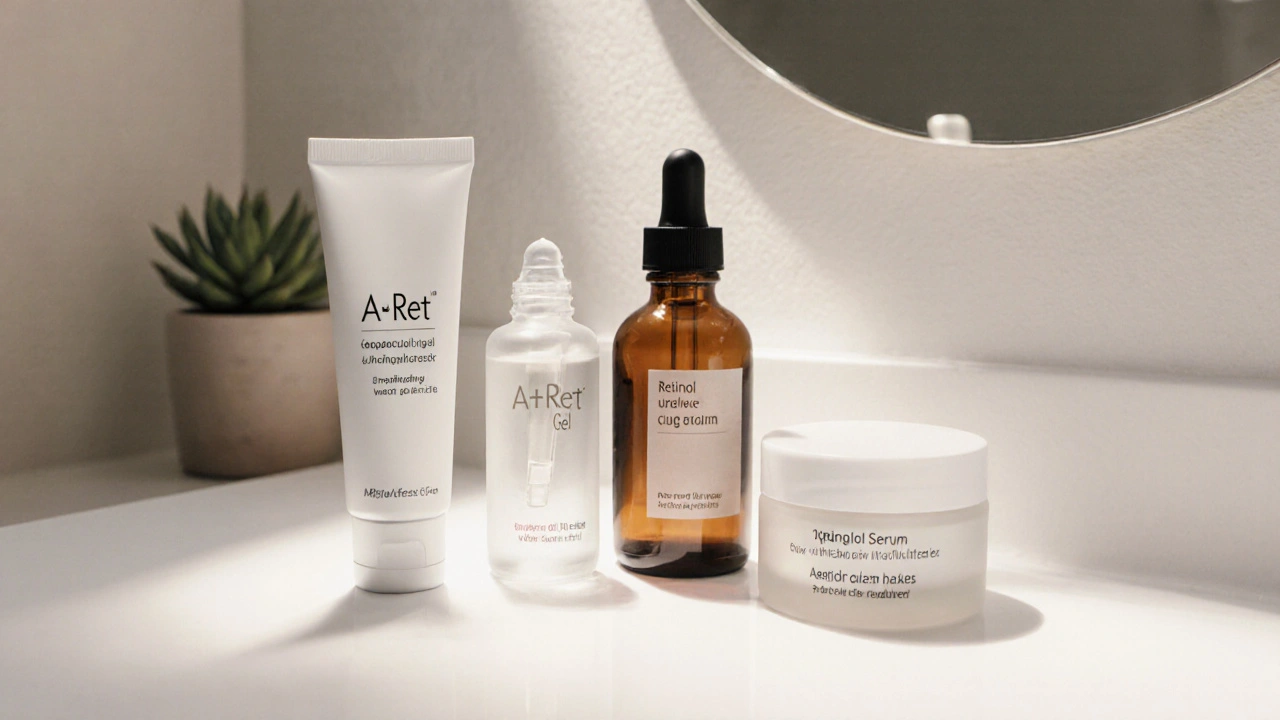 A-Ret Gel (Tretinoin) vs Top Retinoid Alternatives: Detailed Comparison