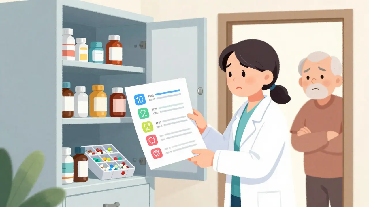 How to Organize a Medication List for Caregivers and Family