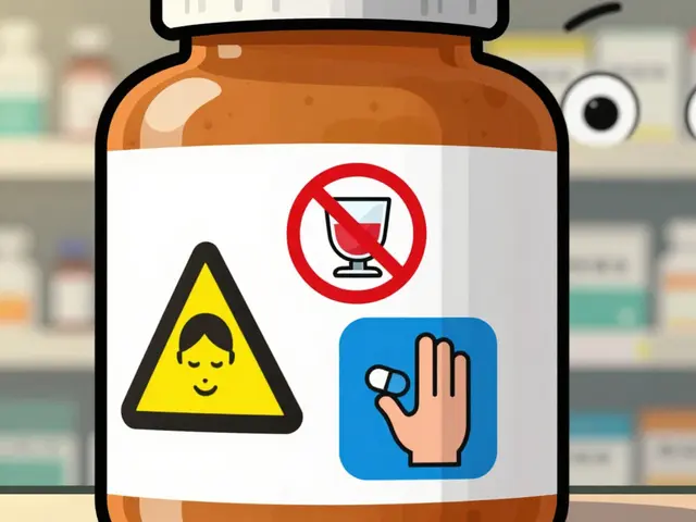Understanding Pharmacy Warning Icons on Medication Labels