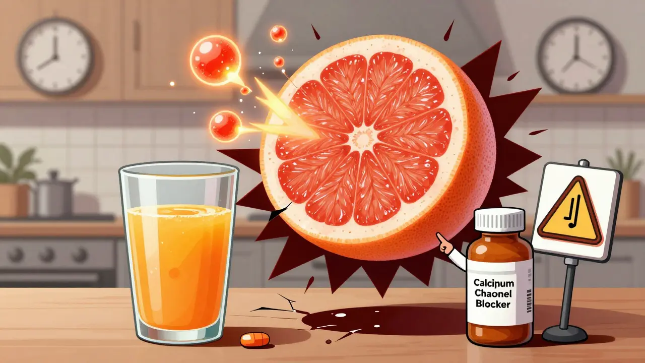 Citrus Fruits and Calcium Channel Blockers: What You Need to Know