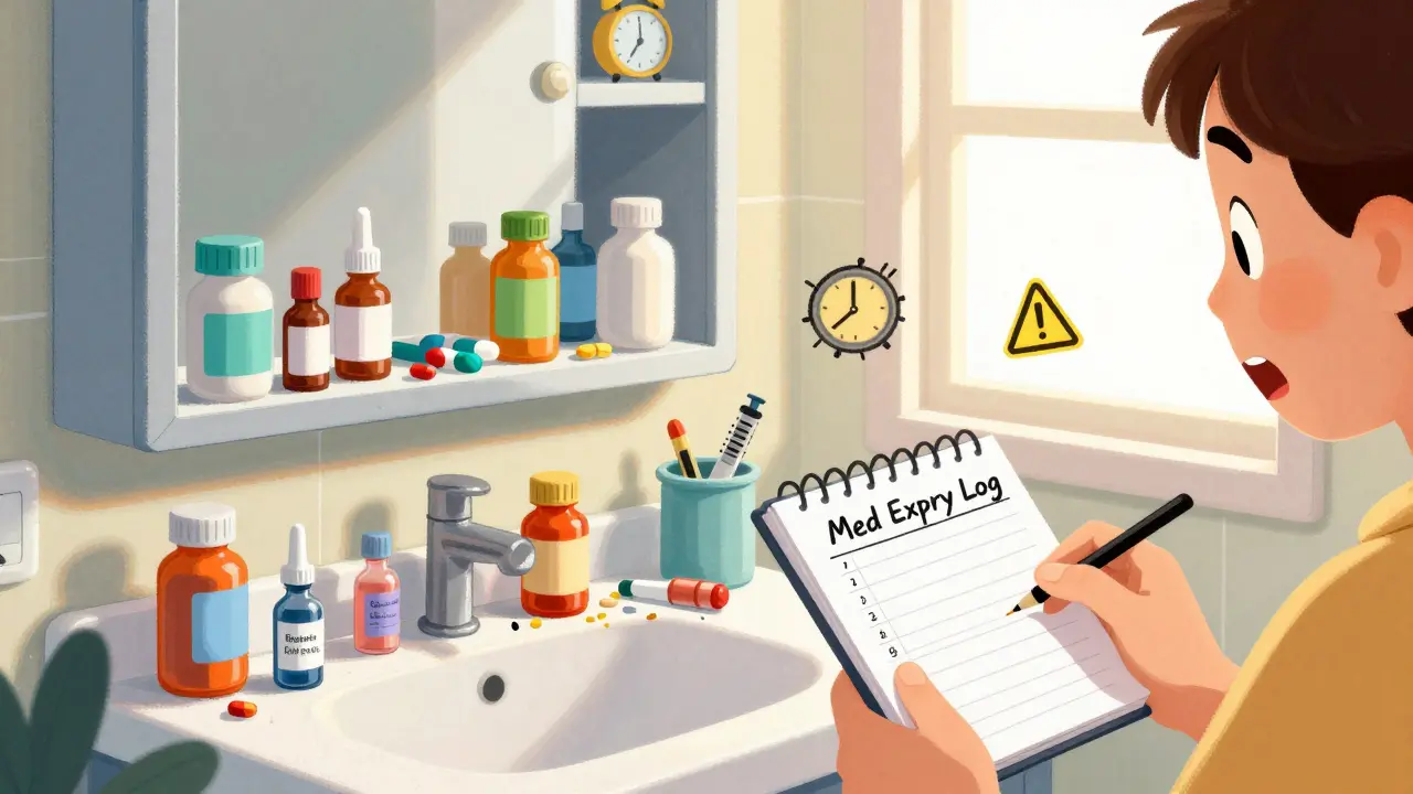 How to Track Medication Expiration Dates in Your Cabinet